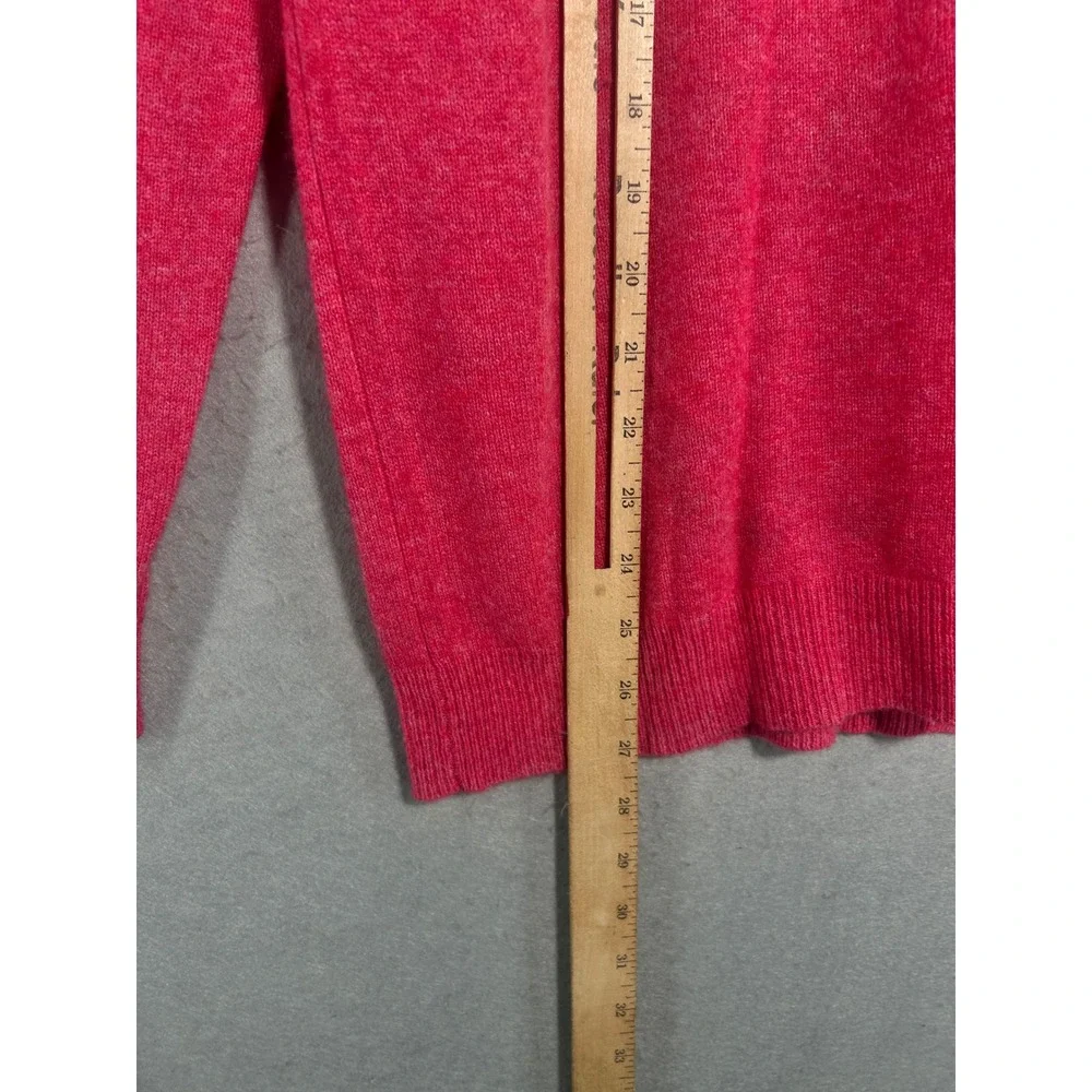 Club Room Luxury Mens Pink 100% Cashmere V-Neck Pullover Sweater Size Small
